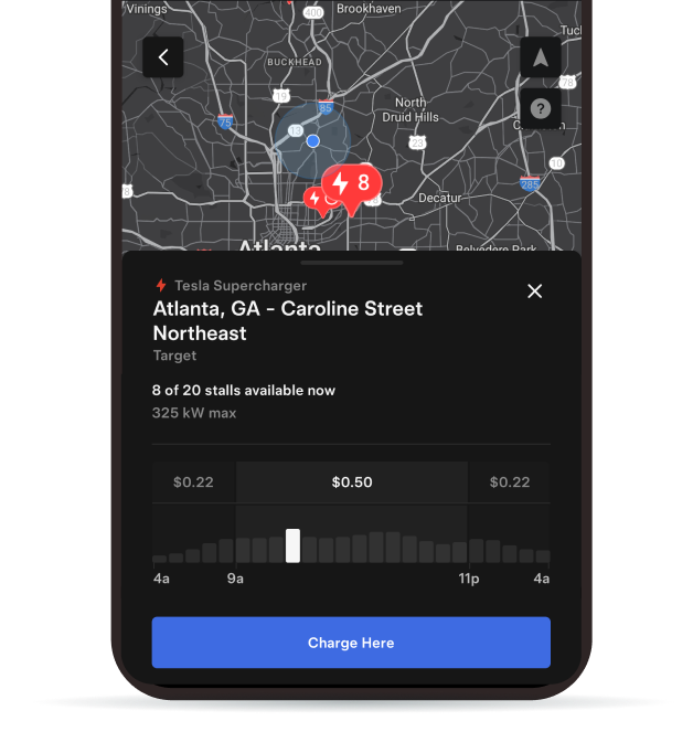 Charging vehicle photo